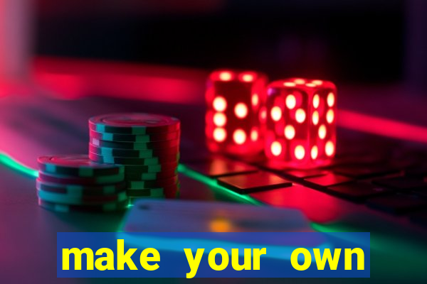 make your own bingo app